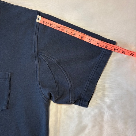 Orvis‎ Polo Shirt Men’s XL Pique 100% Cotton Golf Short Sleeve American Flag USA - Picture 3 of 11